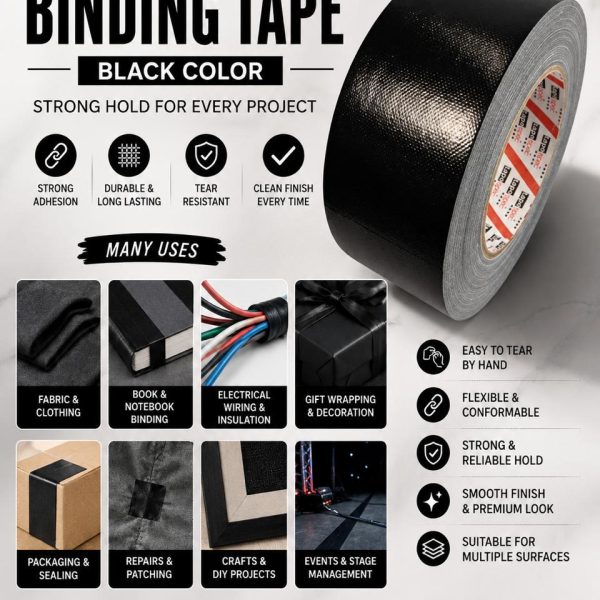 Binding tape duct tape for packing